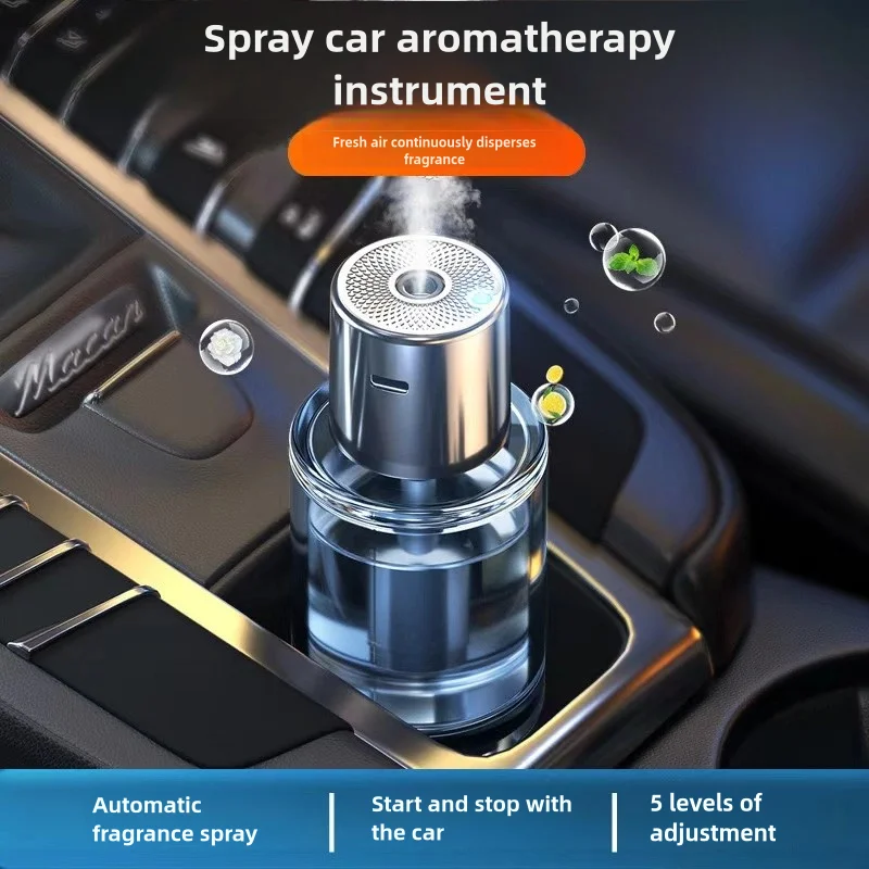 Perfume Gardenia Fragrance - Car Aromatherapy Machine Ornament Spray Smart