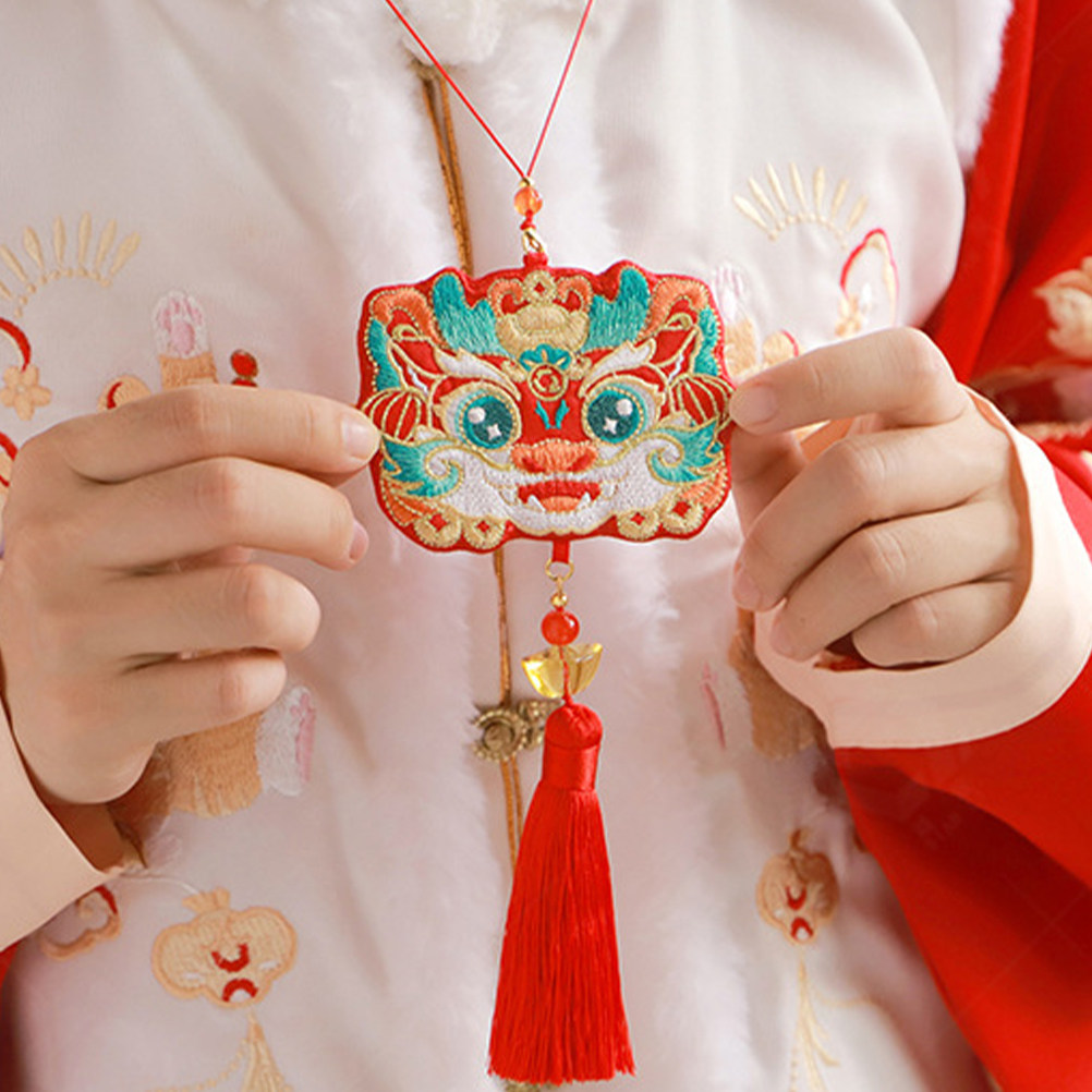 Perfume Lavender Fragrance - Chinese Sachet Bag Cartoon Dragon Pattern