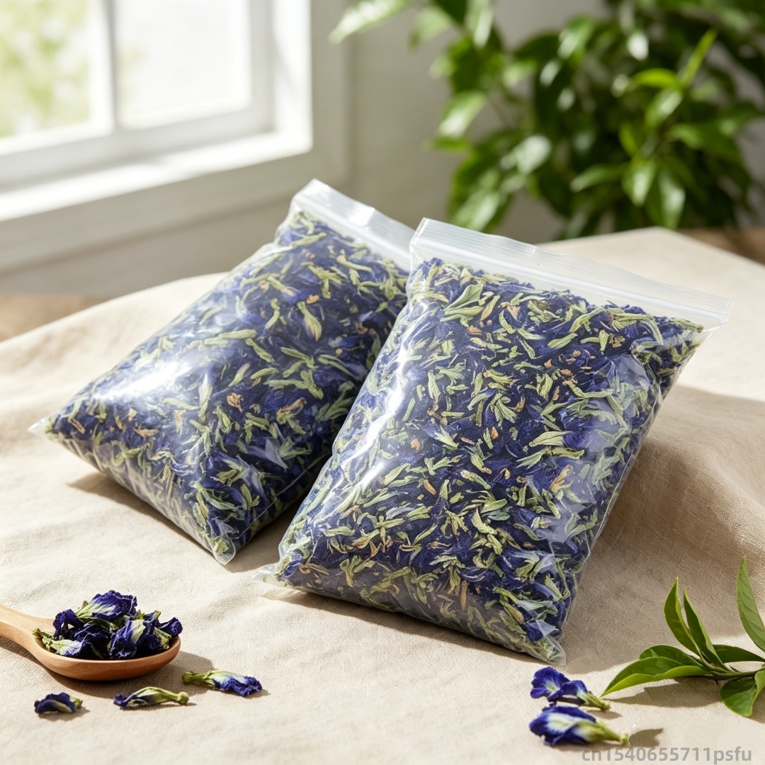 Perfume Lavender Fragrance - Natural Butterfly Orchid Dried Flower Blue