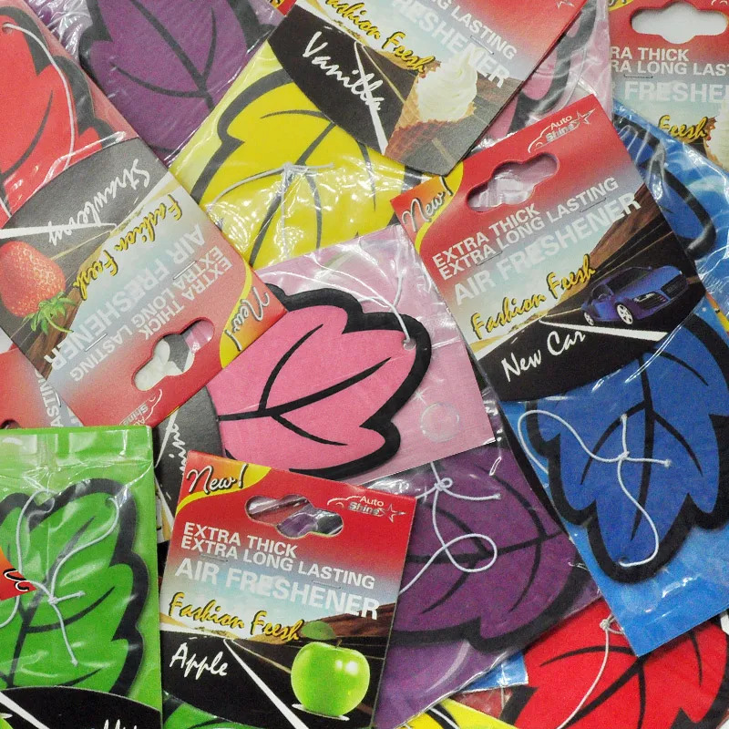 6/8Pcs Car Air Freshener Natur - Perfume Lavender Fragrance recension och pris
