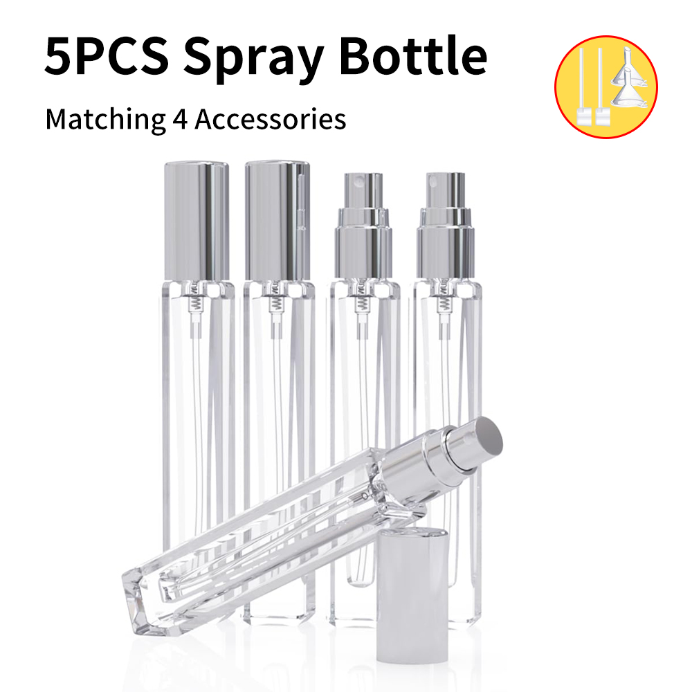 5-Piece Cologne Atomizer Empty - Perfume Fragrance Difference recension och pris