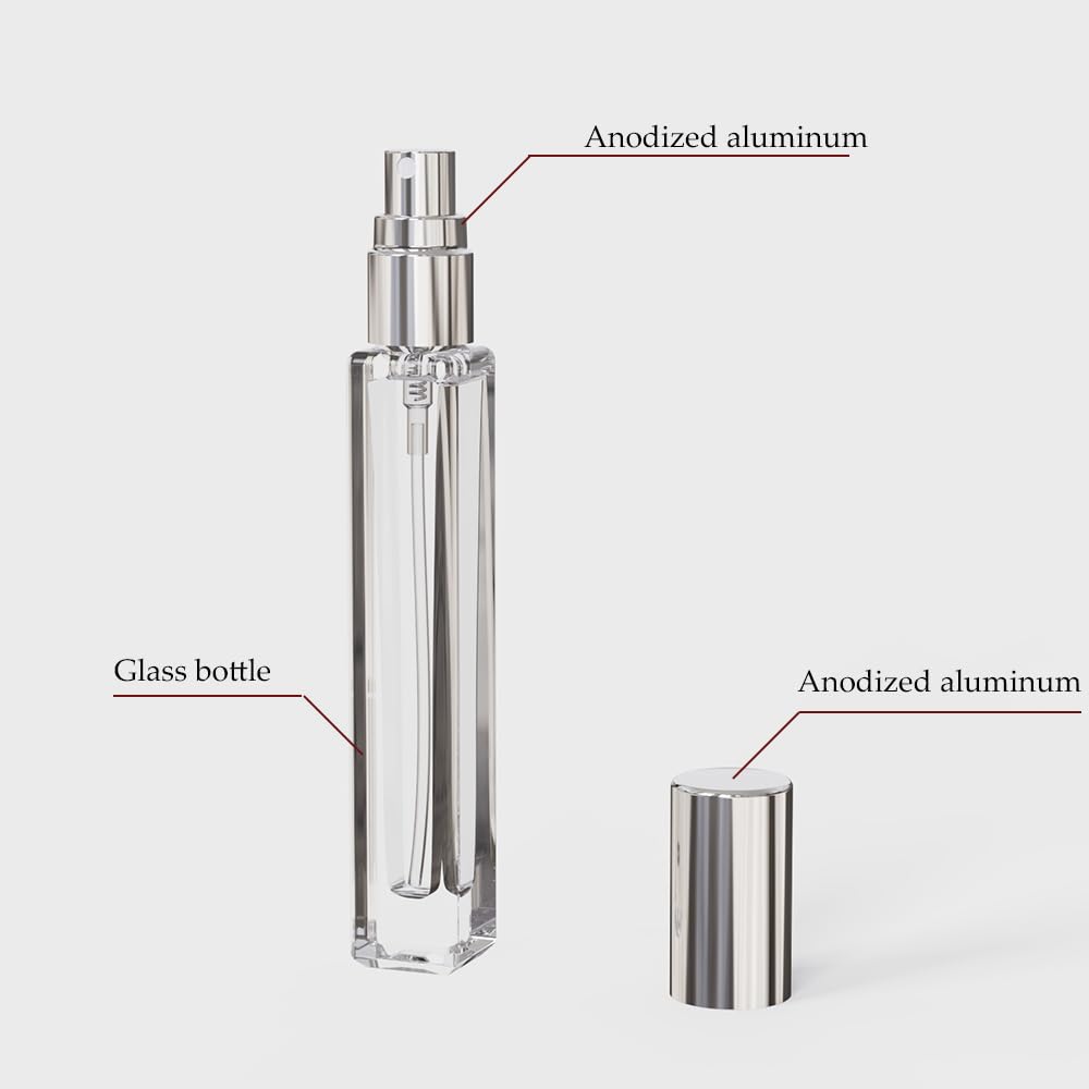 5-Piece Cologne Atomizer Empty - Perfume Fragrance Difference recension och pris