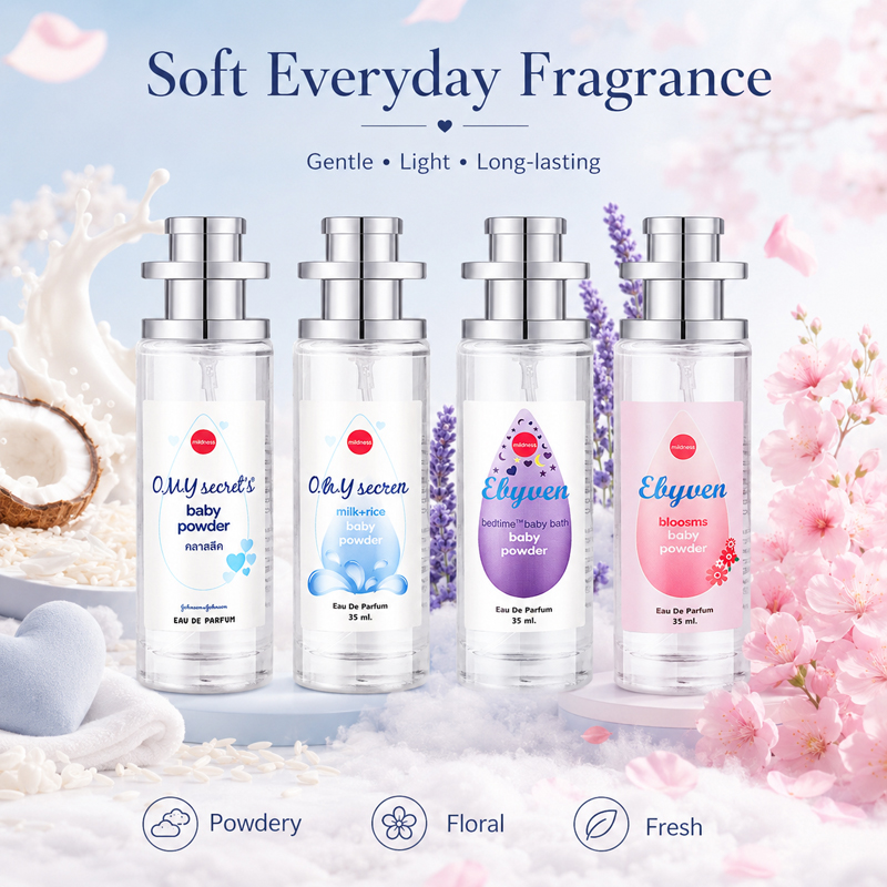2pcs 35ml Baby Powder Perfume  - Perfume Lavender Fragrance recension och pris