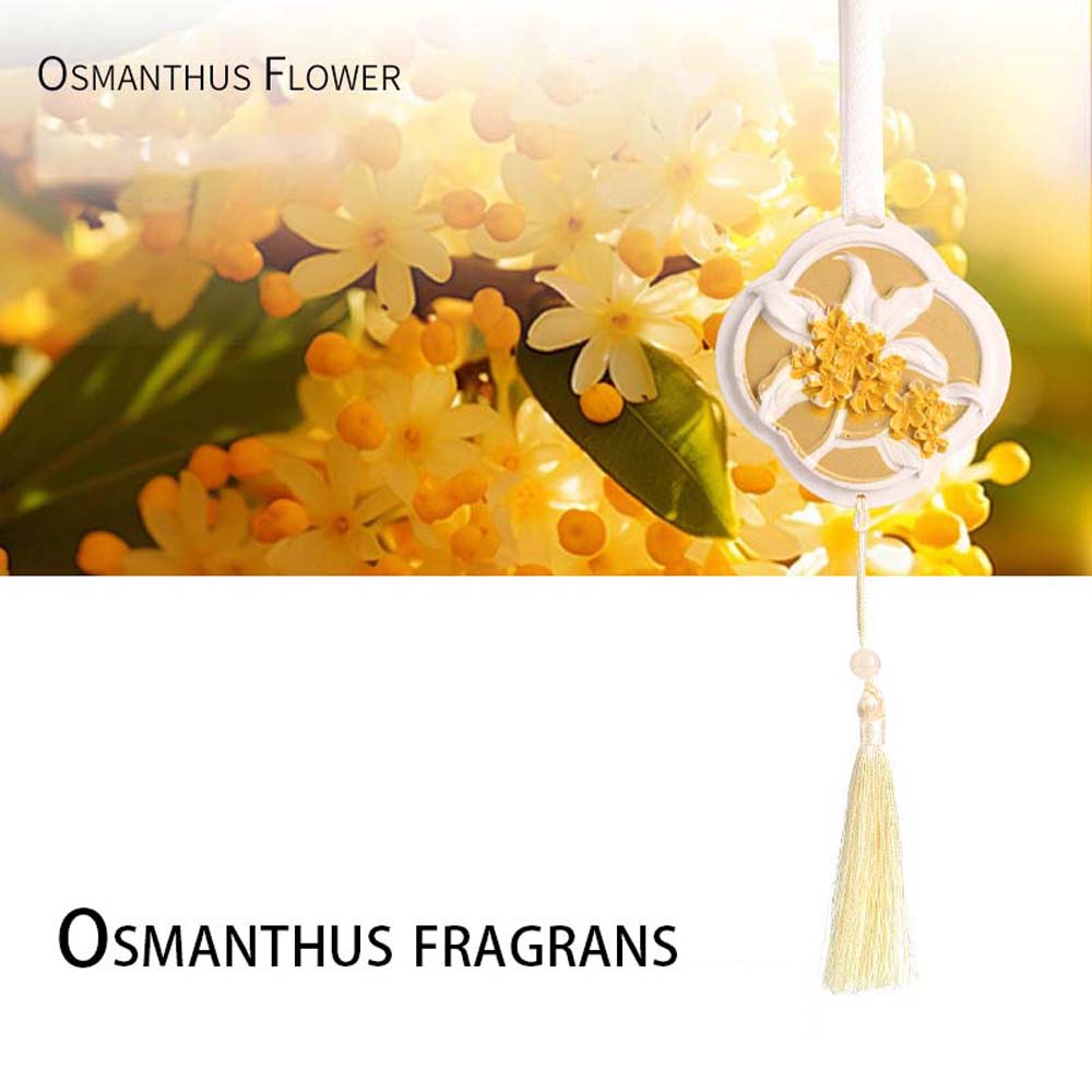 Car fragrance pendant Osmanthu - Perfume Gardenia Fragrance recension och pris