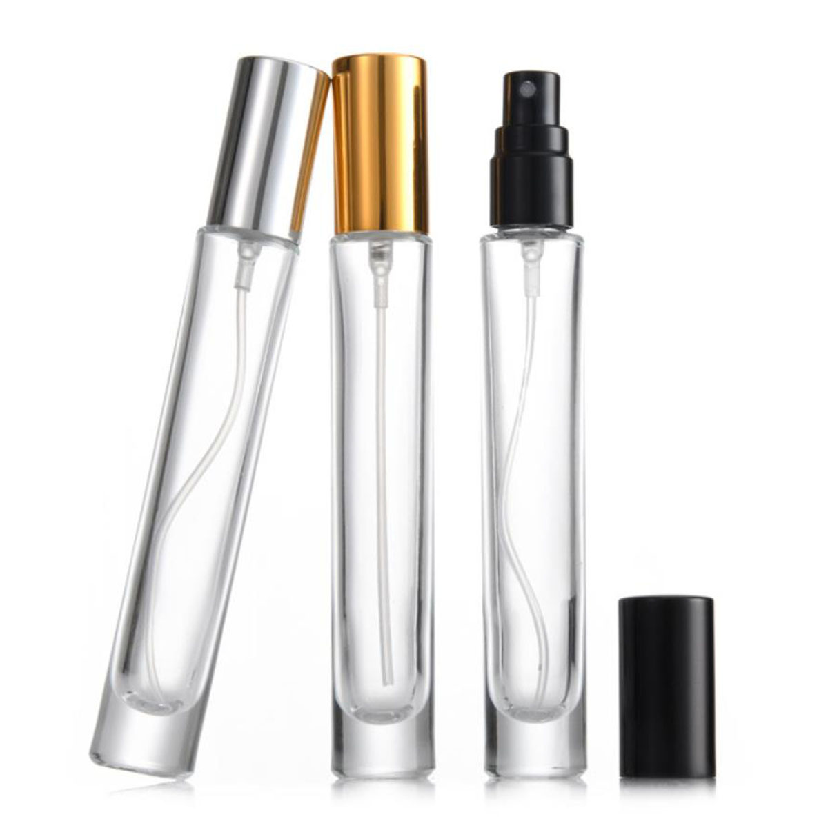 3X 10X 10ML Clear Round Thick  - Perfume Fragrance Difference recension och pris